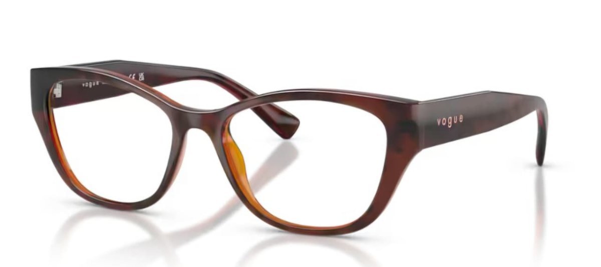 Óculos Receituário VOGUE VO 5681-L 54-17 2386 (Acetato Marrom Tartaruga)