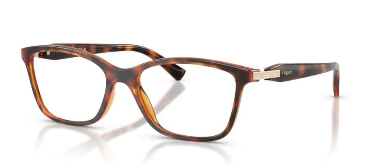 Óculos Receituário VOGUE VO 5680-B 54-17 W656 (Acetato Marrom Tartaruga)